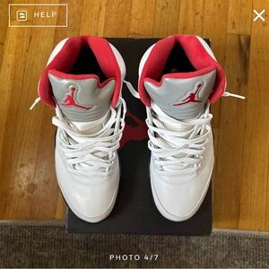 Jordan 5 fire red